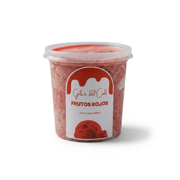 Gelato Del Cielo Helado Frutos Rojos 150Ml