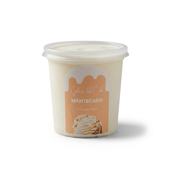 Gelato Del Cielo Helado Mantecado 150Ml