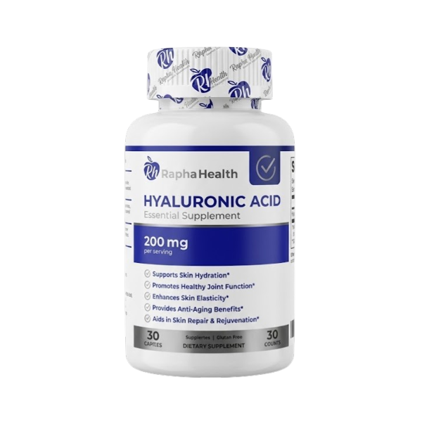 Hyaluronic Acid 200Mg X 60 Cápsulas Rapha Health