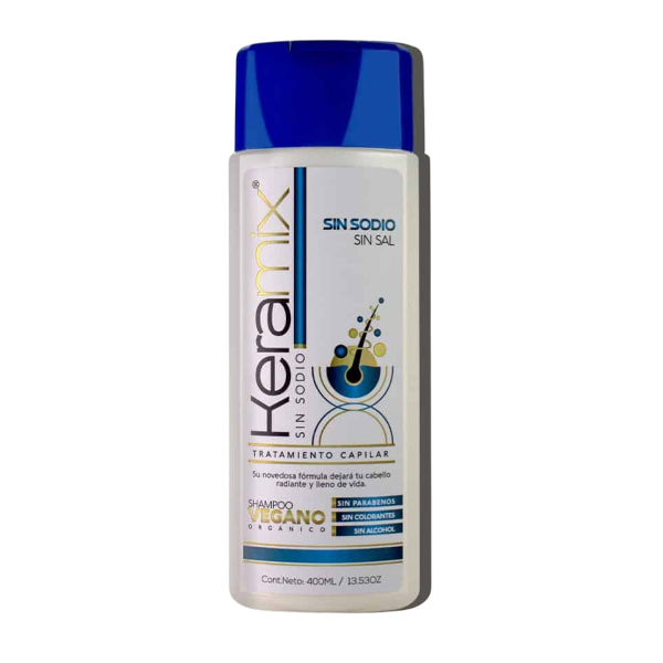 Keramix Shampoo Sin Sodio 400Ml