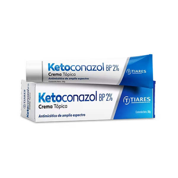 Ketoconazol 2% Crema Tópica X 30Gr.Tiares