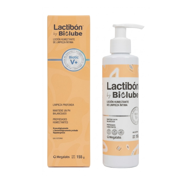 Lactibon Biolube Loción Limpiador Intimo X 155Gr Medihealth