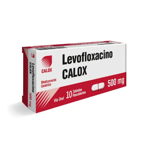 Levofloxacino 500Mg X 10 Tableta Calox