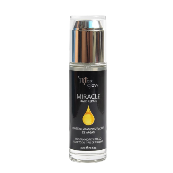 Max Glow Aceite Miracle Reparador Capilar 80Ml