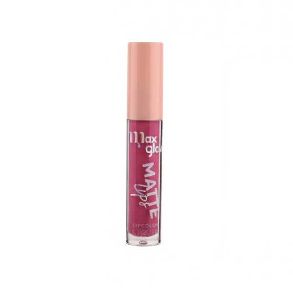 Max Glow Labial Liquido Matte Lips Deep Rose 4.6Gr