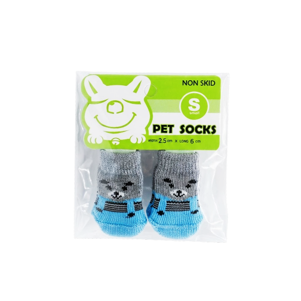 Medias Para Perros Non Skid 2.5Cm X 6 Cm Long Talla S