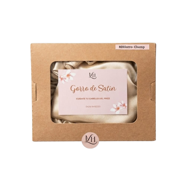 Mh Gorro De Satin Coral  Mhgorro-Coralme