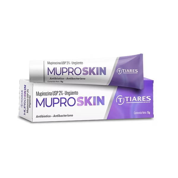 Muproskin Mupirocina 2% Ungüento  X 15Gr .Tiares