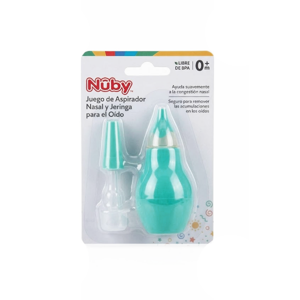 Nuby Aspirador Nasal Y Limpiador De Oido 172