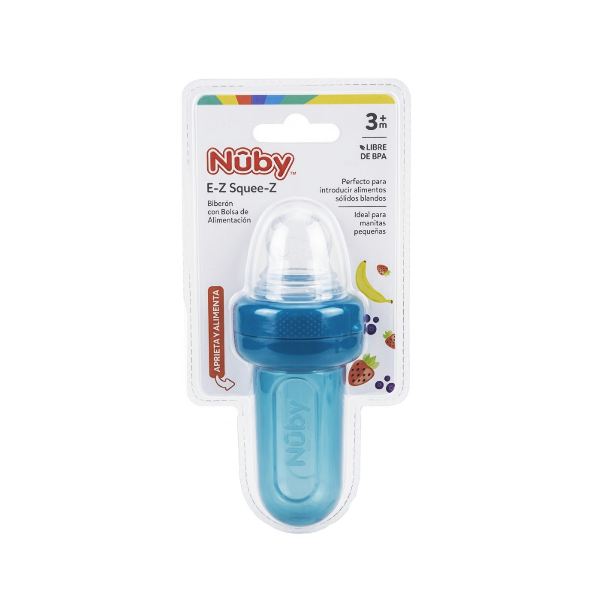 Nuby Biberon Con Bolsa De Alimentacion 3+M 5577