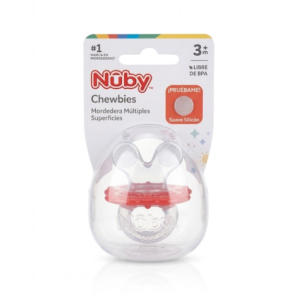 Nuby Mordedera Chewbies 3+M 642