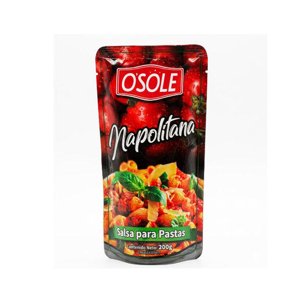 Osole Salsa Para Pastas De Napolitana 200Gr