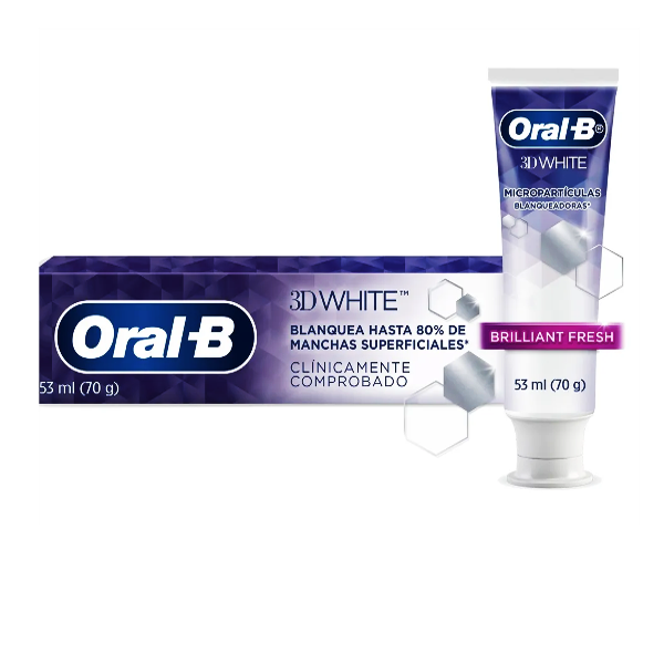 Oral-B Crema Dental 3D White  53Ml
