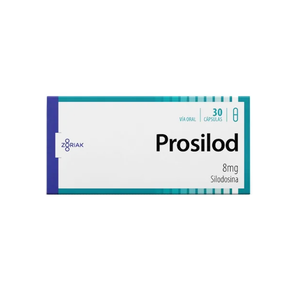 Prosilod Silodosina 8Mg X 30 Cápsulas Zoriak