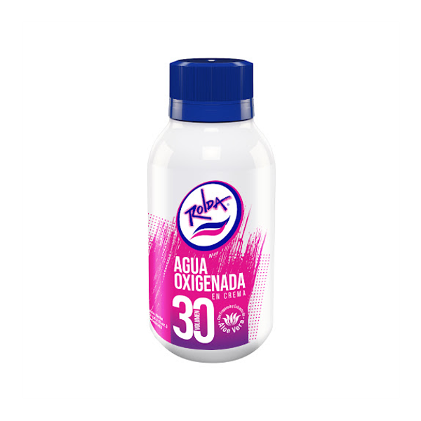 Rolda Agua Oxigenada En Crema 30Vol 120Ml
