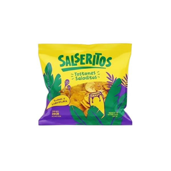 Salseritos Snacks Platanitos Saladitos 28Gr.