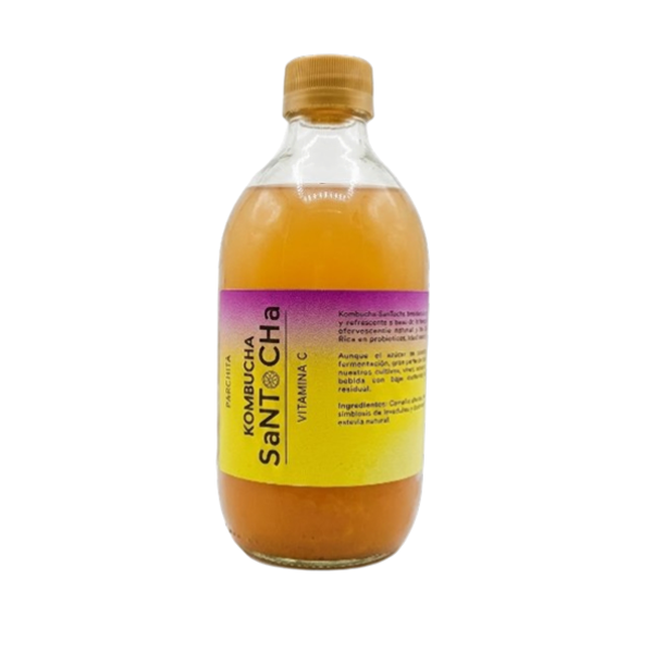 Santocha Kombucha Bebida Organica Parchita