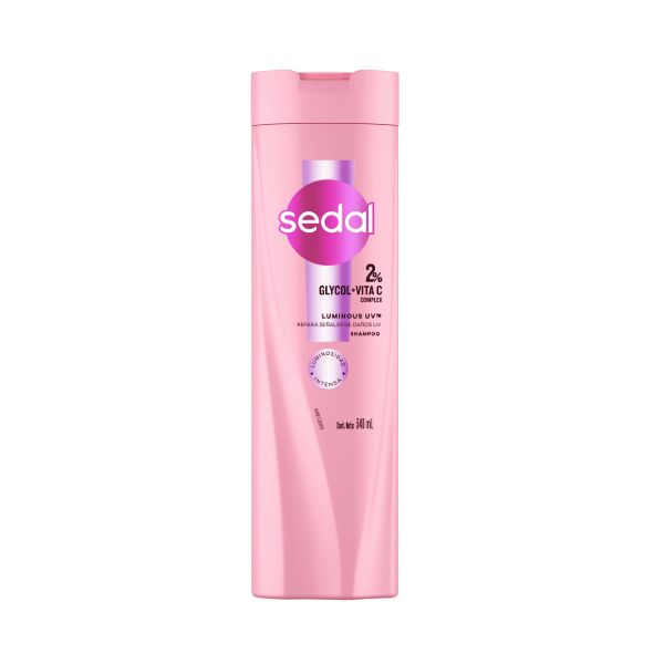 Sedal Shampoo Luminous Uv Gycol +Vit C 340Ml