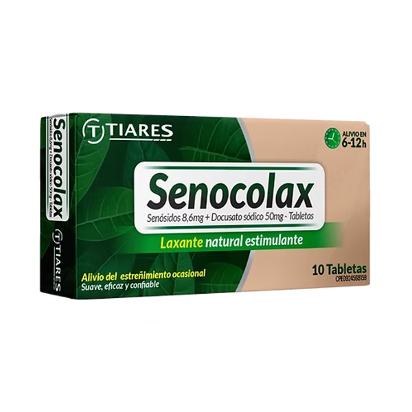 Senocolax X 10 Tabletas Tiares