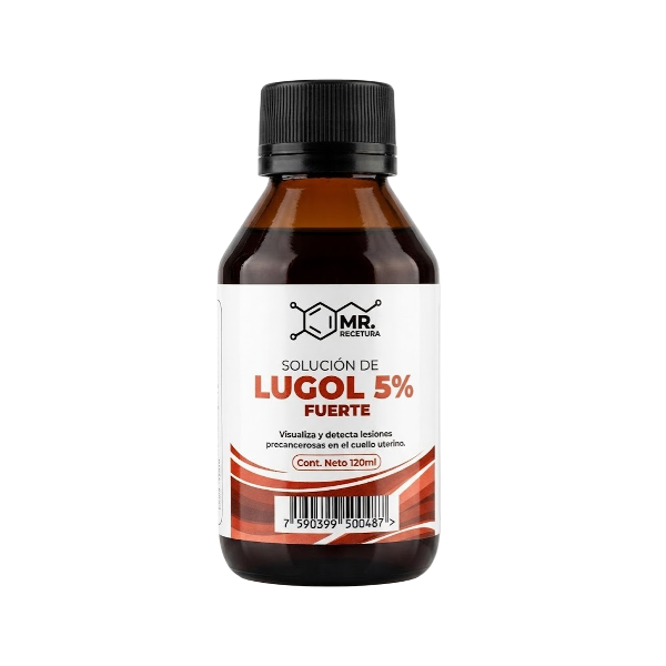 Solucion Lugol Al 5% X 120Ml Mr Recetura