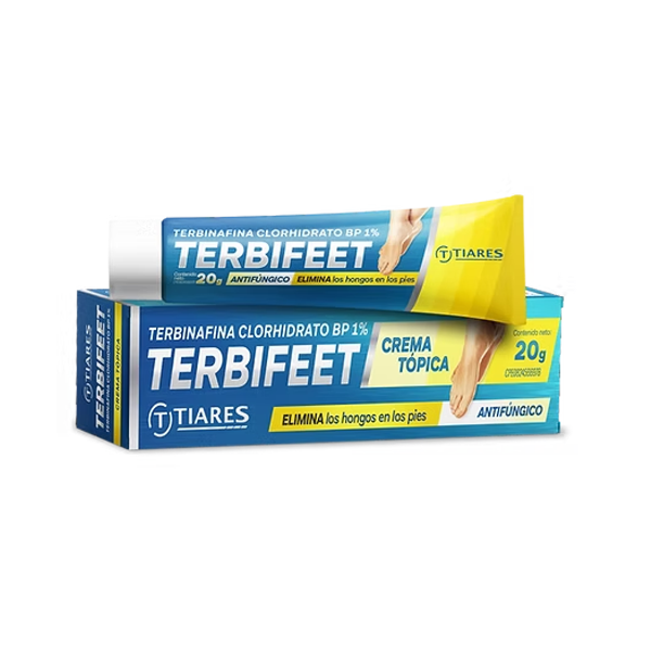 Terbifeet Terbinafina 1% Crema Tópica X 20Gr.Tiares