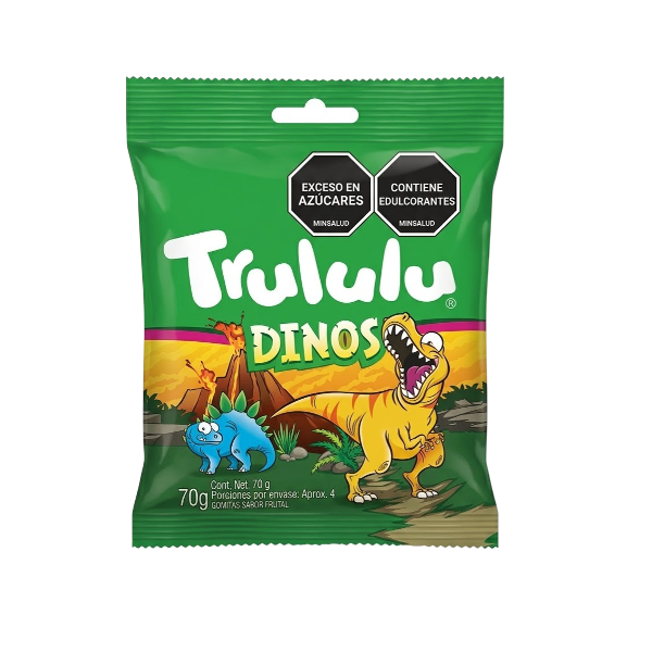 Trululu Gomitas Dinos 70Gr