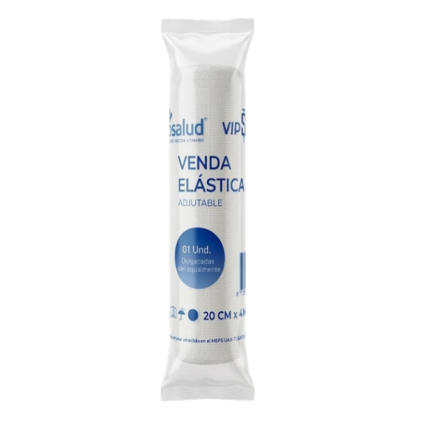 Venda Elastica 20Cm X 4M Vipsalud