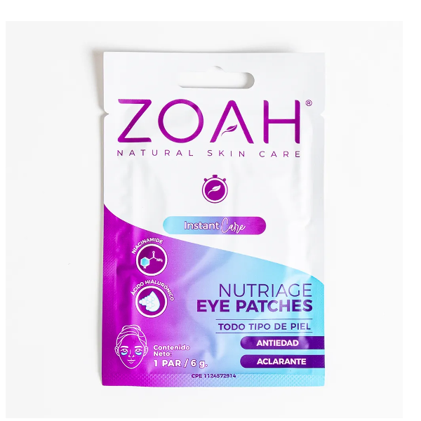 Zoah Parches Nutritivo Para Los Ojos 6Gr