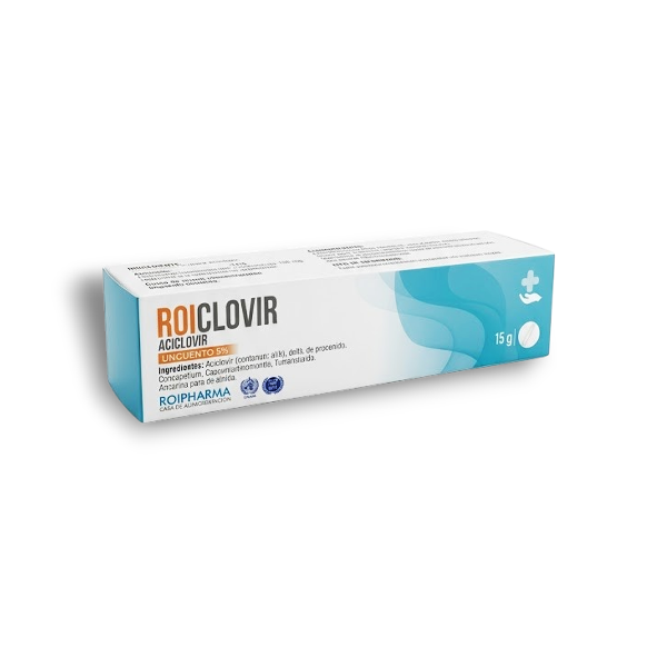 Aciclovir 5% Ungüento 15Gr. Roipharma
