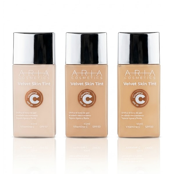 Aria Cosmetics Base Liquida Con Vitamina C Spf30 T.A1 45Ml - Imagen 3