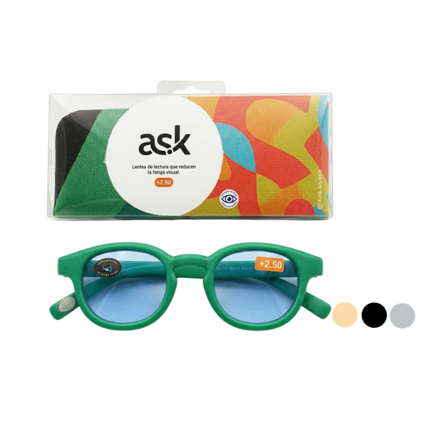 Ask Lente De Lectura Con Estuche +1.50 Gaf-S6775S-15
