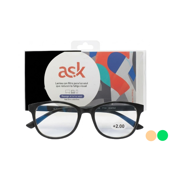 Ask Lente De Lectura Con Estuche +2.00 Gaf-S6775S-20