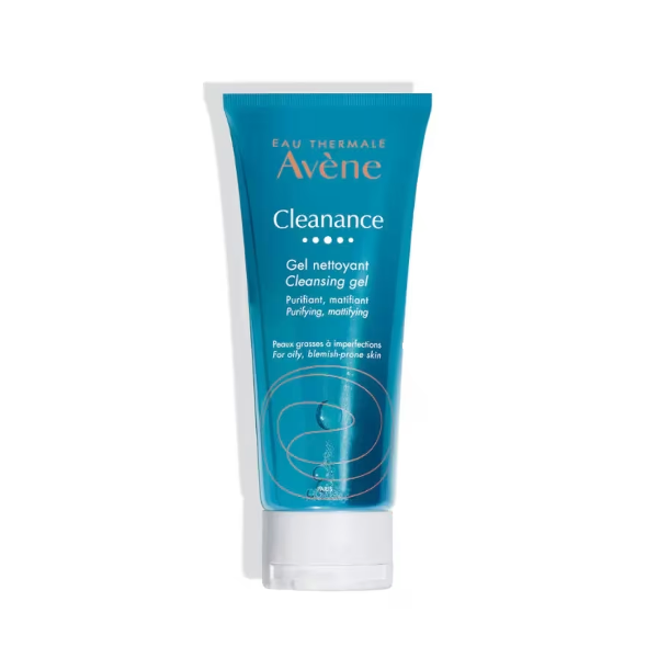 Avene Gel Limpiador Facial Para Piel Grasa Cleanance 200Ml