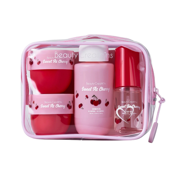 Beauty Creations Kit Viajero Cereza X 4 Piezas