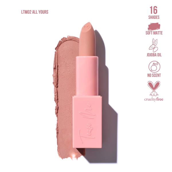 Beauty Creations Labial Mate Tease Me Tono All Yours 3.5Gr