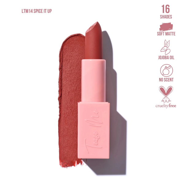 Beauty Creations Labial Mate Tease Me Tono Spice It Up 3.5Gr