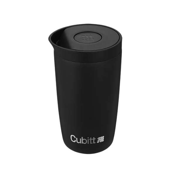 Cubitt Coffee Mug Vaso Negro 12 Oz. Ct-Cof1