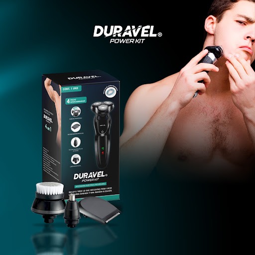 Duravel Afeitadora Electrica Recargable X 4 Piezas - Imagen 4