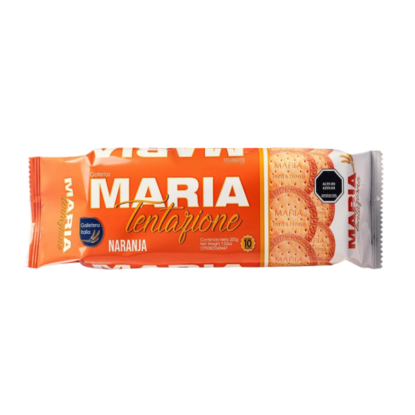 Galletera Italia Maria Tentazione Naranja 200Gr.