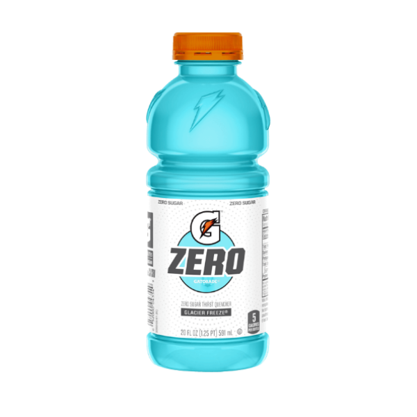 Gatorade Zero Glaciar Glacier Azúcar  591Ml