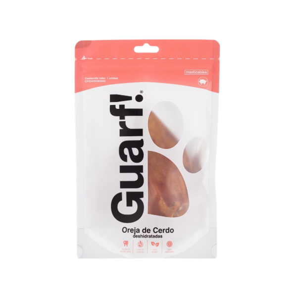 Guarf Snack Para Perros Oreja De Cerdo X 1Und