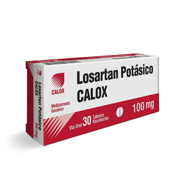 Losartan Potasico 100Mg X 30Tab. Calox