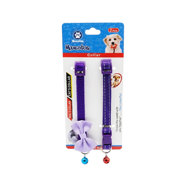 Maxcotas Collar Para Mascotas X 2Pcs Mx-894
