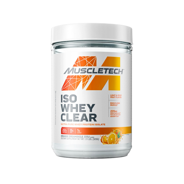 Muscletech Iso Whey Clear 505Gr