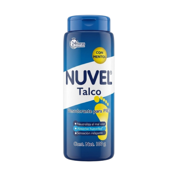 Nuvel Talco C./Mentol 100Gr.
