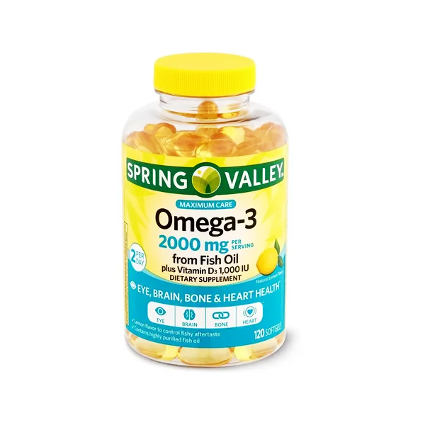 Omega 3 2000Mg X 120Caps.Spring Valley