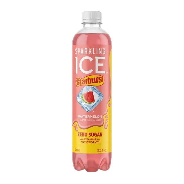 Sparkling Ice Agua Starburst Watermlon Zero Azúcar  502.8Ml