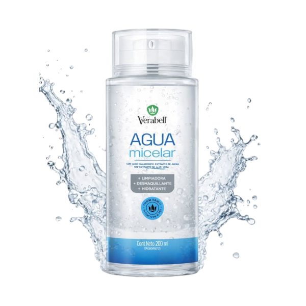 Verabell Agua Micelar Con Acido Hialuronico Y Extracto De Avena 200Ml