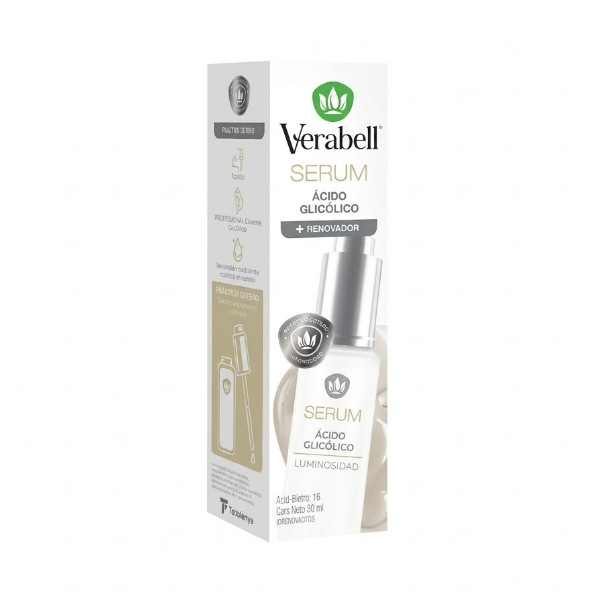 Verabell Serum Acido Glicolico + Renovador 30Ml