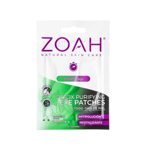 Zoah Parches Purificantes  Detox Para Ojos 6Gr
